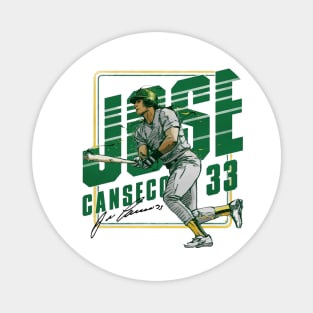 Jose Canseco Oakland Classic Magnet